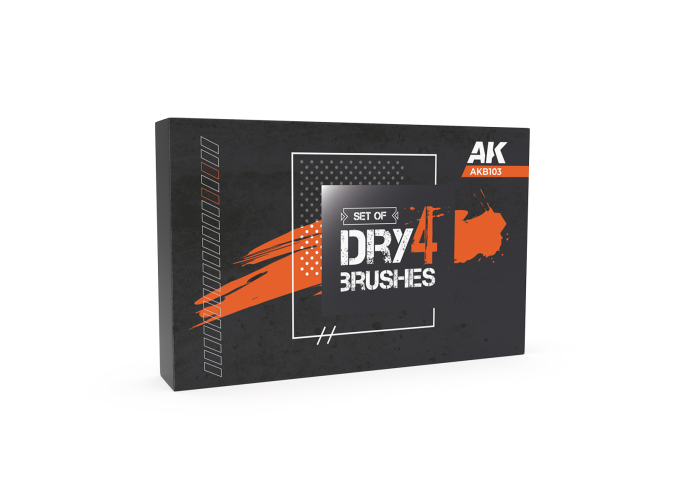 Набор сухих кистей / SET OF DRY BRUSHES