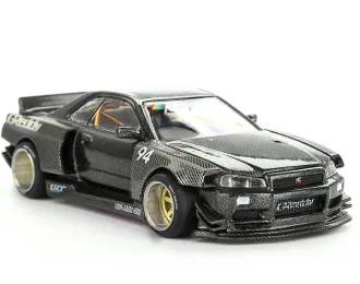 NISSAN Skyline GT-R (R34) Kaido Works Greddy V2 (1999), grey 