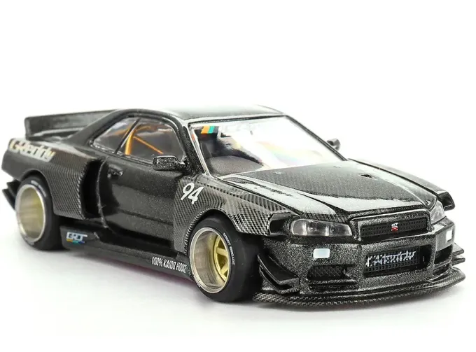 NISSAN Skyline GT-R (R34) Kaido Works Greddy V2 (1999), grey