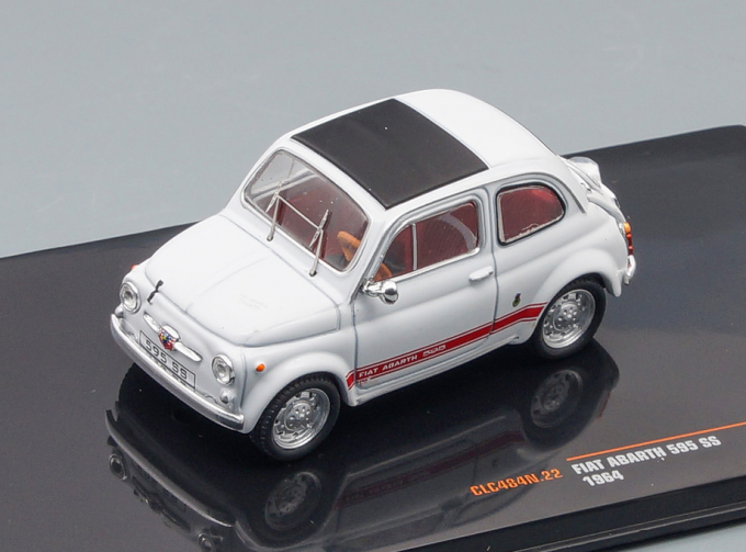 FIAT Abarth 595 SS (1964), white red