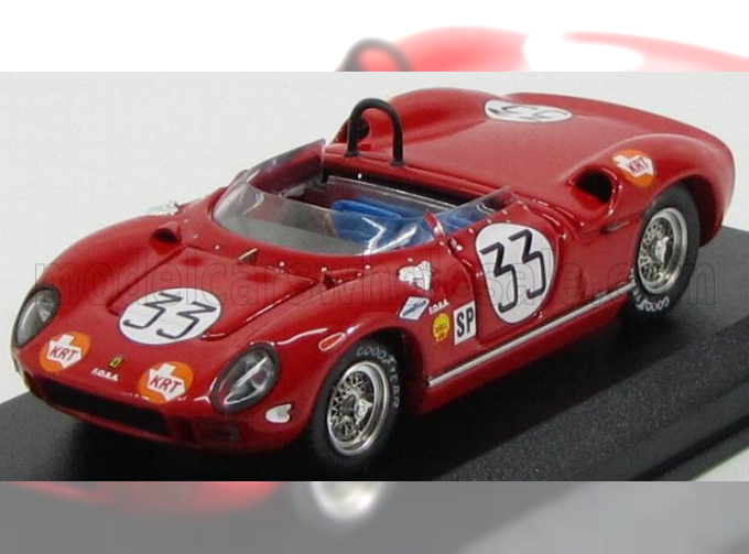 FERRARI 275p Spider N33 Sebring (1965) Maglioli - Baghetti, Red