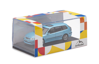 SAAB 9-3 SportCombi (2007) electic blue (голубой металлик) 60 лет SAAB