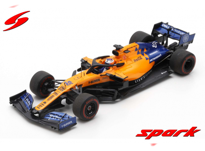 McLaren F1 Team #55 TBC 2019 McLaren MCL34 Carlos Sainz Jr.