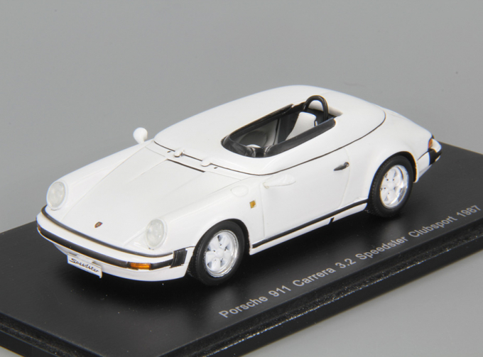 PORSCHE 911 Carrera 3.2l Speedster Clubsport (1987), white