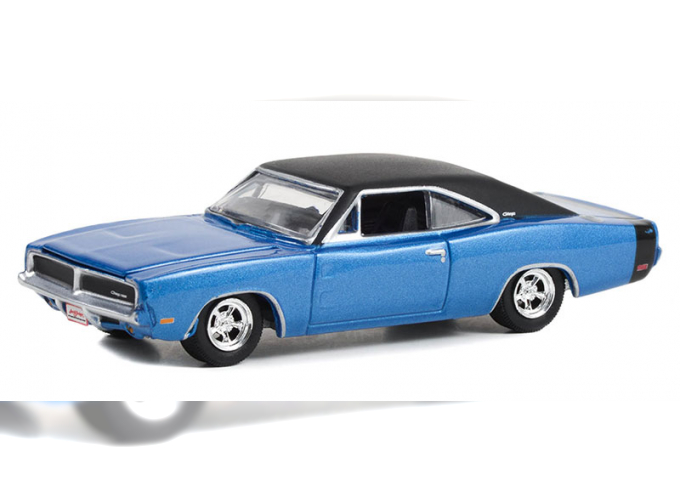 DODGE Charger (Lot #465.1) (1969), B5 Blue/Black Vinyl Roof