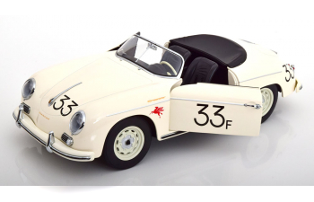 PORSCHE 356 A Speedster No 33, James Dean (1955), white