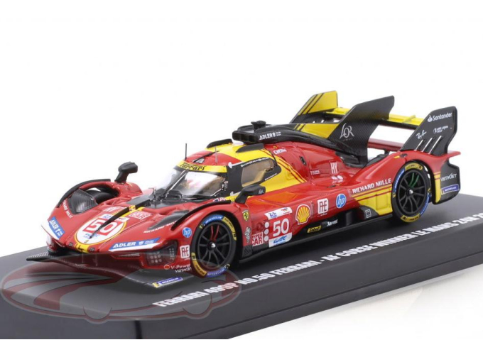 FERRARI 499P #50 Winner 24h LeMans Nielsen, Fuoco, Molina (2024)