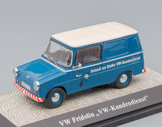 VOLKSWAGEN T147 Fridolin Van - Volkswagen Service, blue / beige