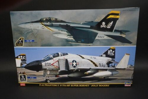 Сборная модель Cамолеты F-4J PHANTOM II and F/A-18F SUPER HORNET JOLLY ROGERS Two kits