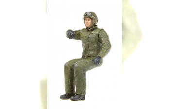 Сборная модель Современные российские танкисты в боевом защитном костюме 6Б15 "КОВБОЙ"