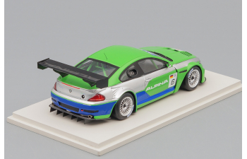 BMW Alpina B6 GT3 Presentation (2008), green / silver