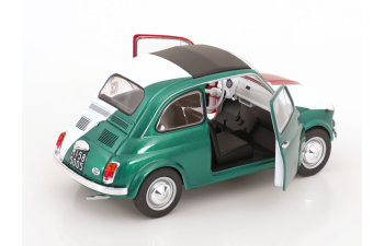 FIAT 500 Italian Livery Tribute (1965), red white green