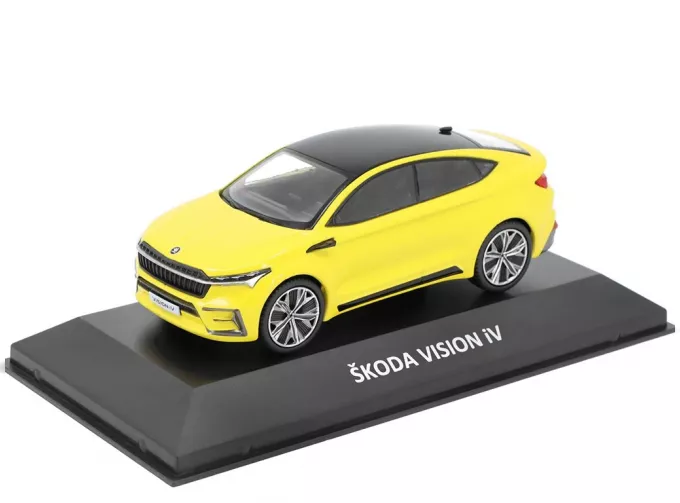 Skoda Vision IV (2020), yellow