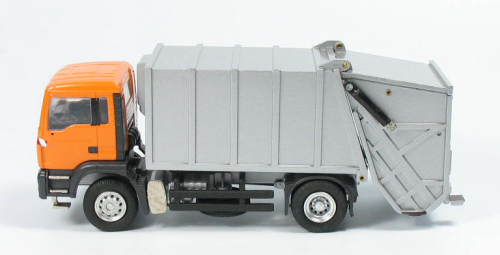 MAN Müllfahrzeug mit Haller Aufbau, 1:50