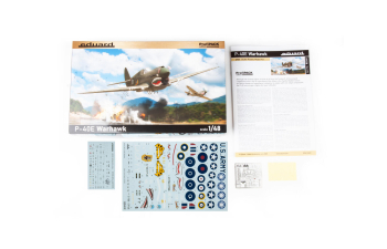 Сборная модель P-40E Warhawk ProfiPack edition