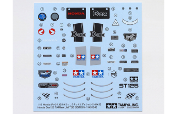 Сборная модель HONDA Dax 125 Tamiya Limited Edition