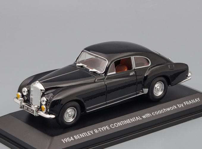 BENTLEY R-Type Continental with coachwork by Franay, black