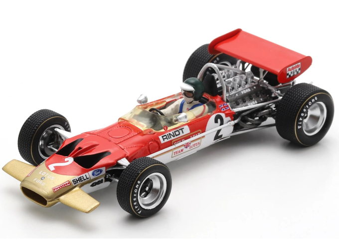 LOTUS F1 49B №2 Winner USA GP Jochen Rindt (1969)