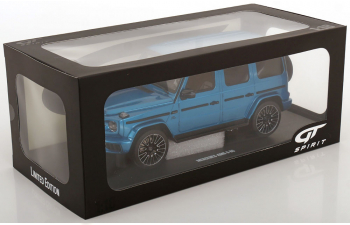 MERCEDES-BENZ G63 AMG (2024), light blue-metallic