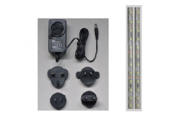 Бокс для моделей с LED подсветкой (Корабли 1/200 и 1/350) размер 1010х278х278 мм