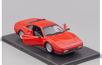 FERRARI 328 Gtb (1985) - Con Vetrina - With Showcase, red