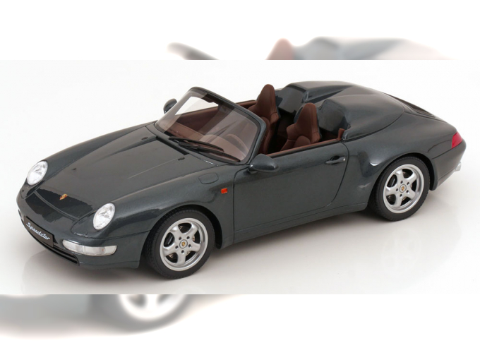 PORSCHE 911 (993) Speedster (1998), dark green-metallic