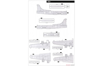 Сборная модель B-17G Flying Fortress Late Version