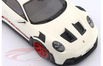 PORSCHE 911 (992) GT3 RS 2022 Tribute Carrera RS (2022), white / red