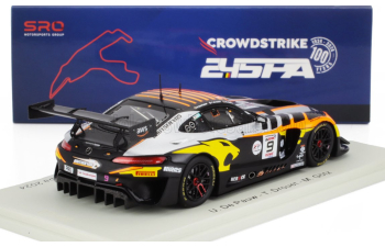 MERCEDES-BENZ Amg Gt3 Evo 6.2l V8 Team Boutsen Vds №9 24h Spa (2024) Ulysse De Pauw - Thomas Drouet - Maximilian Gotz, White Black Orange