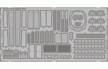 Фототравление P-61A exterior