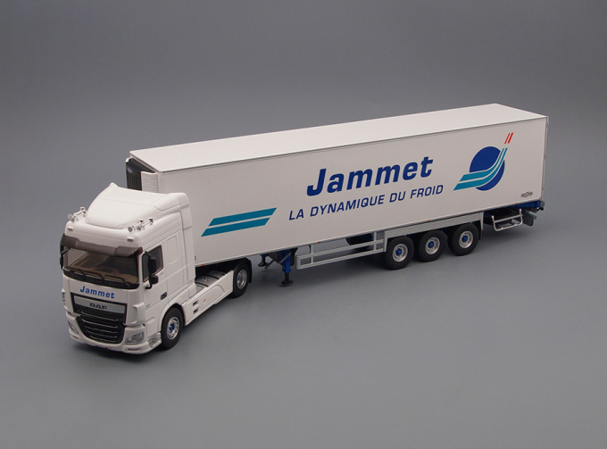 DAF XF EURO 6 c полуприцепом-рефрижератором "JAMMET" 2017