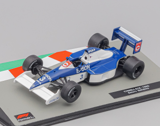 TYRRELL F1 018 Ford #3 Season (1990) Satoru Nakajima, Blue White