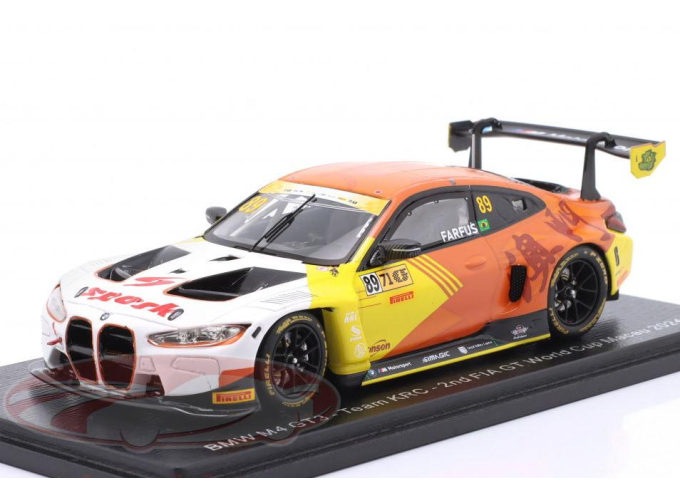 BMW M4 GT3 №89 2nd FIA GT World Cup Macau Augusto Farfus (2024)