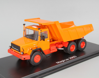 MAGIRUS 290 D26K 6х4 (1975), orange