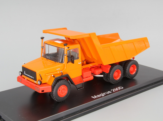 MAGIRUS 290 D26K 6х4 (1975), orange
