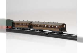 Локомотив Bavarian S2/6 и два вагона "ORIENT-EXPRESS" (Париж-Константинополь) 1906