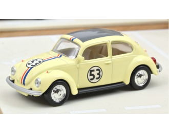 VOLKSWAGEN Beetle 1303 №53 Racer Herbie (1973), Very Light Yellow