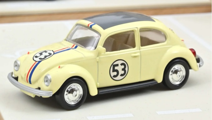 VOLKSWAGEN Beetle 1303 №53 Racer Herbie (1973), Very Light Yellow
