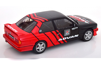 BMW 3-series M3 (e30) Advan Rally Drift Team (1990), Red Black