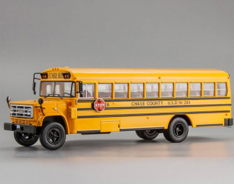 GMC 6000 School Bus (1990), yellow