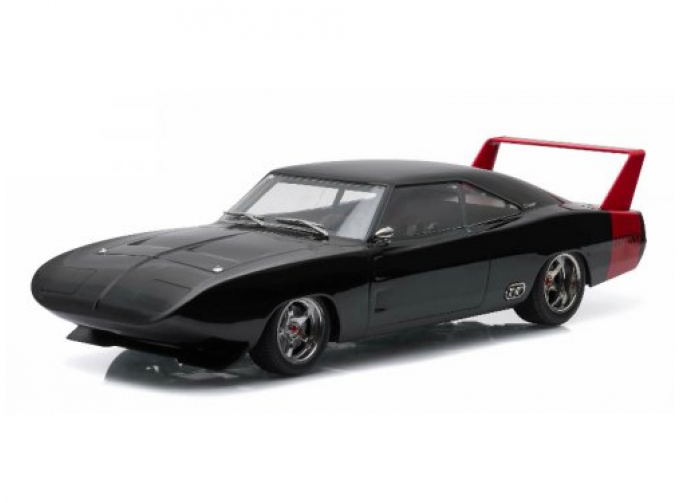 DODGE Charger Daytona Custom 1969 Black with Red