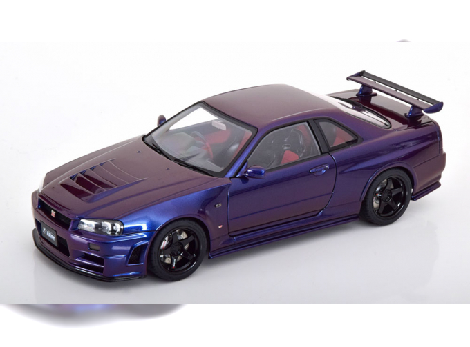 NISSAN Nismo Skyline GT-R R34 Z-Tune, purple-metallic