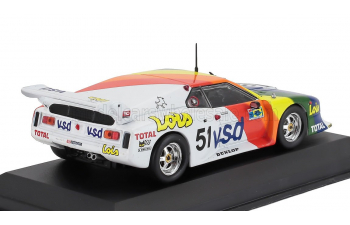 BMW M1 M88 3.5l S6 Team Oreca №51 24h Le Mans Philippe Alliot - Bernard Darniche - Johnny Cecotto (1981), White