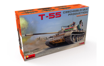 Сборная модель Танк Т-55 Чехословацкого Производства