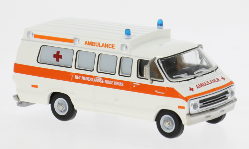 Dodge B 200 Ambulance, 1975, Nederlandse Rode Kruis