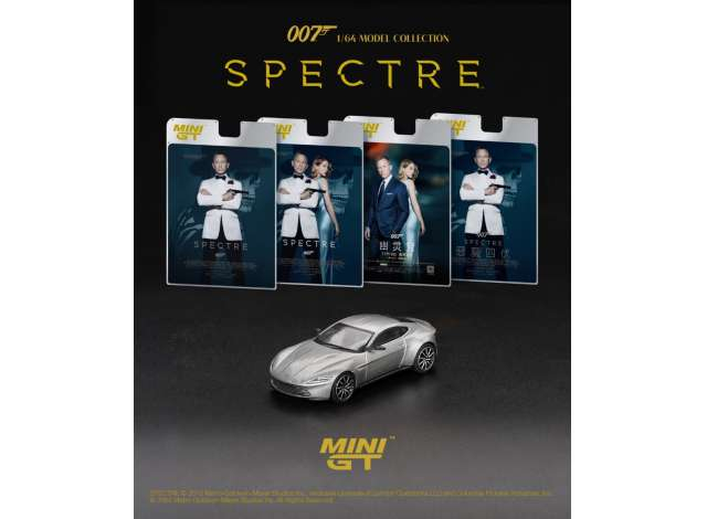 Aston Martin DB10 *Spectre* Dutch Blister Packaging, silver 2015