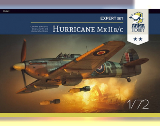 Сборная модель Hurricane Mk II b / c Экспертный набор