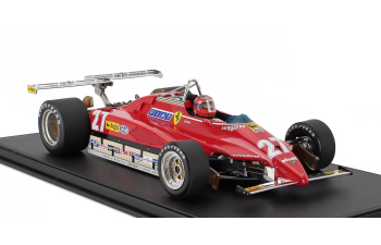 FERRARI126C2 №27 USA West GP Formula 1 Gilles Villeneuve (1982)