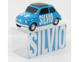 FIAT 500 Election-day 2008 - Aprile 2008 - Silvio, Light Blue