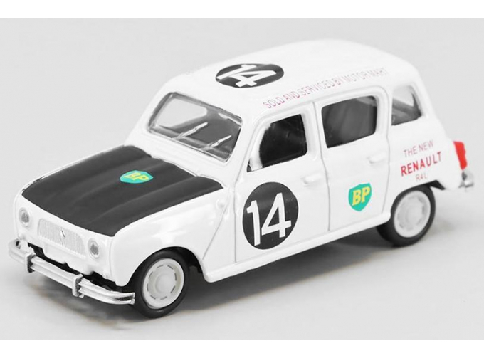 RENAULT 4 East African Safari #14 (1962), white / black